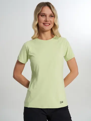 Футболка женская Mountain Hardwear Crater Lake Short Sleeve, Зеленый