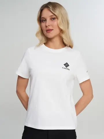 Футболка женская Columbia Rolling Bend Graphic SS, Белый