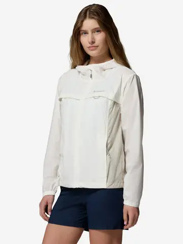Ветровка женская Columbia Crested Canyon Windbreaker, Белый
