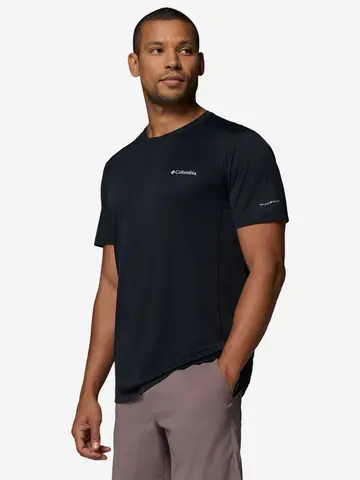 Футболка мужская Columbia Zero Rules Light SS Crew, Черный