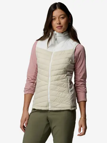 Жилет утепленный женский Columbia Powder Pass III Hybrid Vest, Бежевый