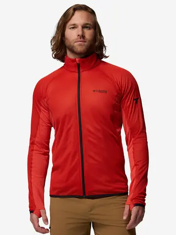 Толстовка мужская Columbia Summit Step Full Zip, Красный