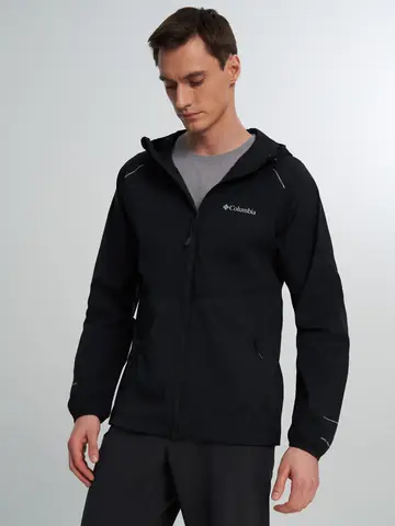 Ветровка мужская Columbia Columbia Tech II Wind Full Zip, Черный