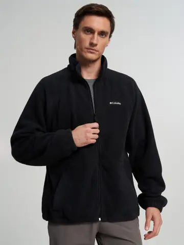 Джемпер флисовый мужской Columbia Timber Crest Mtr Fleece Full Zip, Черный