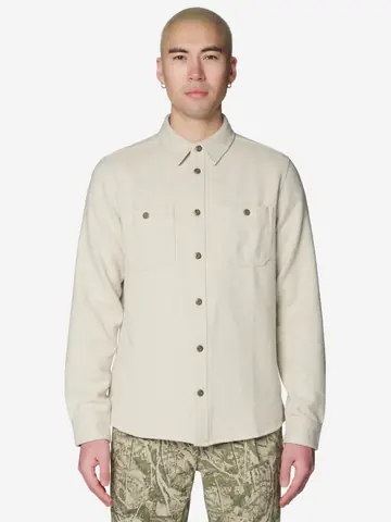 Рубашка мужская Mountain Hardwear Plusher Long Sleeve Shirt, Бежевый