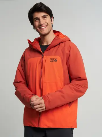 Куртка утепленная мембранная мужская Mountain Hardwear Stretch Ozonic Insulated Jacket, Оранжевый