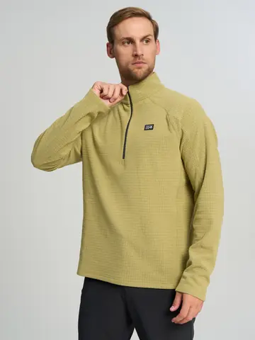 Толстовка мужская Mountain Hardwear Summit Grid Half Zip, Зеленый