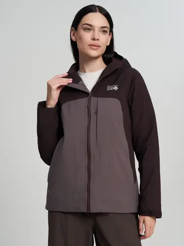 Куртка утепленная мембранная женская Mountain Hardwear Stretch Ozonic Insulated Jacket, Фиолетовый
