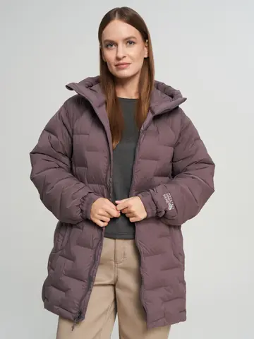 Ультралегкий пуховик женский Mountain Hardwear Stretchdown Parka, Фиолетовый