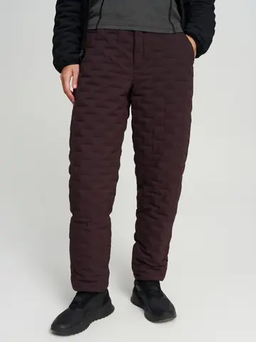 Брюки утепленные женские Mountain Hardwear Stretchdown Light Pant, Коричневый