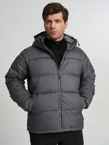 Пуховик мужской Columbia Pike Lake II Hooded Jacket, Серый