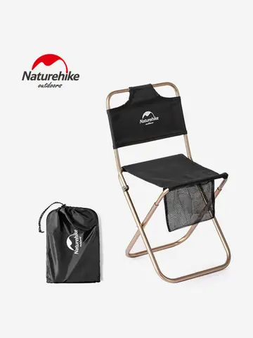 Складной стул Naturehike MZ01, Черный