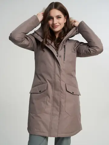 Куртка утепленная женская Columbia Suttle Mountain Long Insulated Jacket, Коричневый