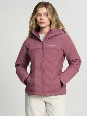 Пуховик женский Columbia Grand Trek III Down Jacket, Фиолетовый