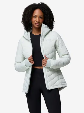 Куртка утепленная женская Columbia Joy Peak II Hooded Jacket, Зеленый
