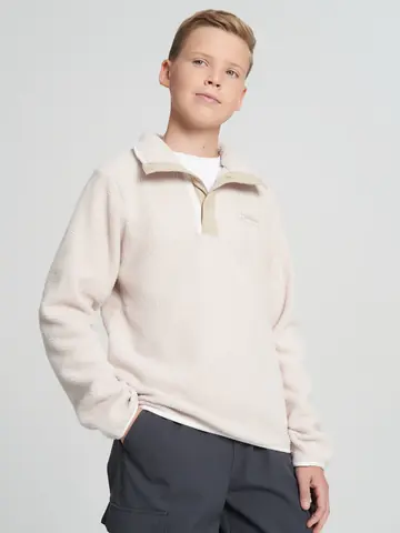 Джемпер флисовый для мальчиков Columbia Helvetia II Half Snap Fleece, Бежевый