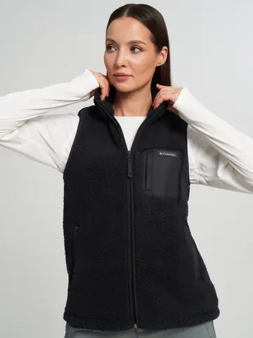 Жилет флисовый женский Columbia West Bend Vest II, Черный