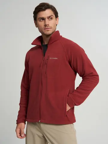 Толстовка мужская Columbia Fast Trek II Full Zip Fleece, Красный