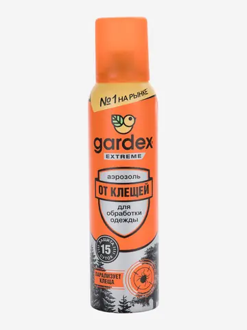 Аэрозоль от клещей Gardex Extreme, 150 мл, Оранжевый