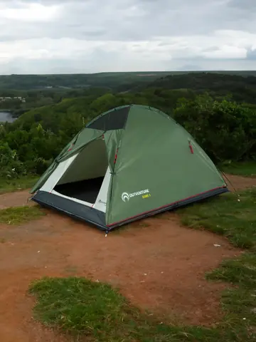 Палатка 2-местная Outventure Dome 2, Зеленый