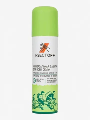 Аэрозоль от комаров и мошек Insectoff, Зеленый