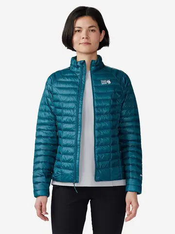 Пуховик женский Mountain Hardwear Ghost, Голубой