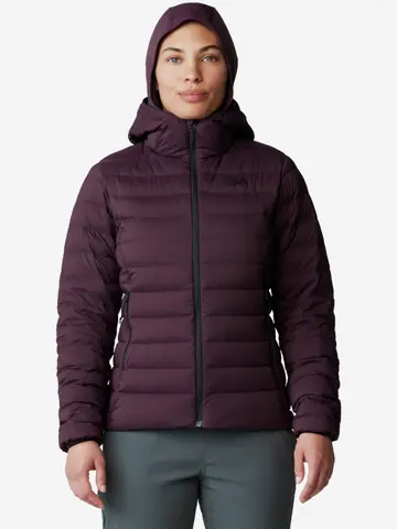 Ультралегкий пуховик женский Mountain Hardwear Deloro, Фиолетовый