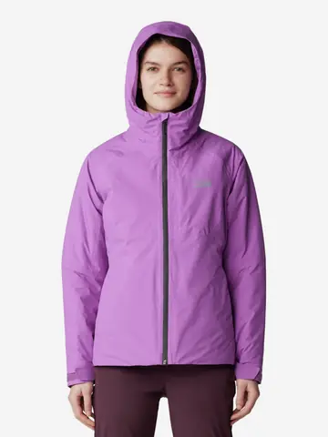 Куртка утепленная женская Mountain Hardwear Stretch Ozonic, Фиолетовый