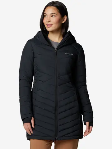 Ультралегкий пуховик женский Columbia Joy Peak II Mid Jacket, Черный