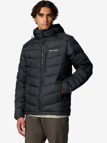 Ультралегкий пуховик мужской Columbia Labyrinth Loop II Hooded Jacket, Черный