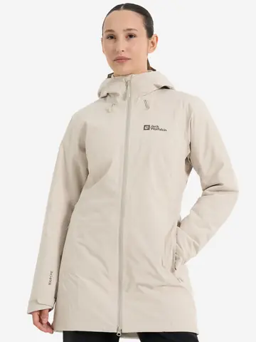 Куртка утепленная женская Jack Wolfskin Heidelstein, Бежевый