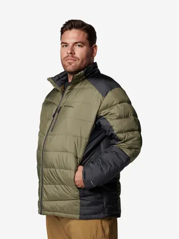 Пуховик мужской Columbia, Plus Size Labyrinth Loop II Jacket, Зеленый