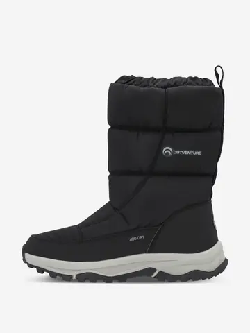 Сапоги утепленные для девочек Outventure Frosty, Черный