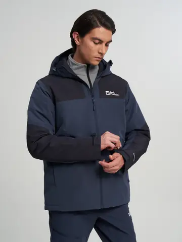 Куртка утепленная мужская Jack Wolfskin Jasper, Синий
