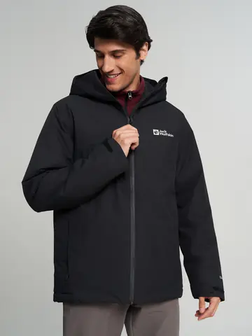 Куртка утепленная мужская Jack Wolfskin Wisper, Черный