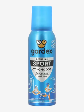 Аэрозоль от насекомых Gardex Sport, 100 мл, Синий