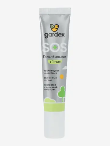 Гель-бальзам после укусов насекомых Gardex, 25 мл, Белый